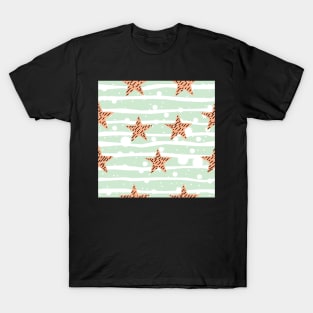 Star Pattern T-Shirt